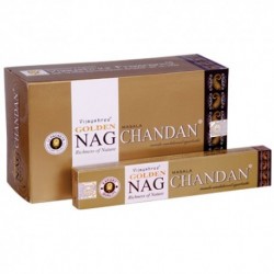 12 packs incienso golden nag chandan 15 gr