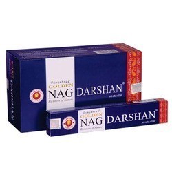 12 packs incienso golden nag darshan 15 gr