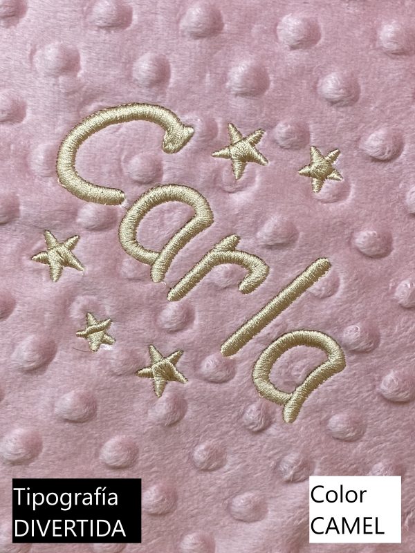 Tipografia DIVERTIDA - color CAMEL