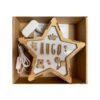 Estrella Madera con Luz 2