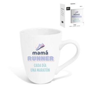 MUG 350ml - "Mamá RUNNER Cada día una maratón"
