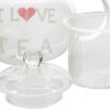 Tetera Borosilicato I LOVE TEA 2
