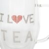 Mug Borosilicato I LOVE TEA 2