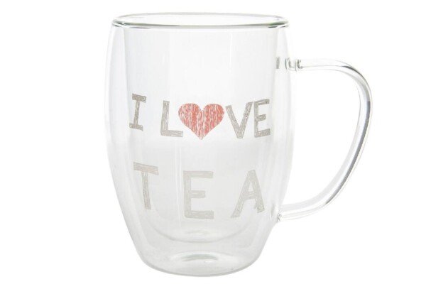 Mug Borosilicato I LOVE TEA