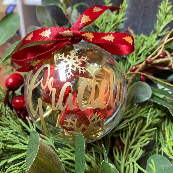 Bola Navidad Personalizada TRUFAS 2