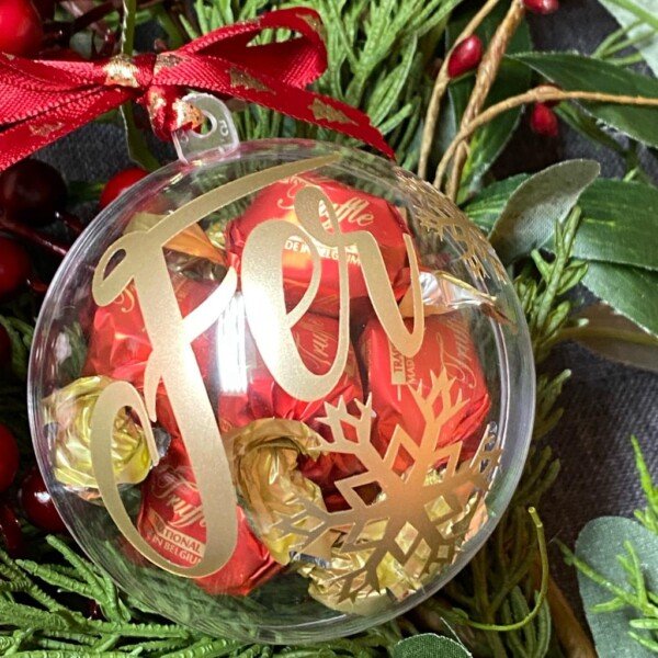Bola Navidad Personalizada TRUFAS 3
