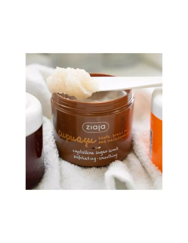 Exfoliante de Azúcar Cristalino CUPUAZÚ 200ml Ziaja 2