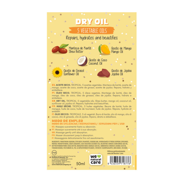 Aceite Seco Brillante TROPICAL 50ml TFC 3