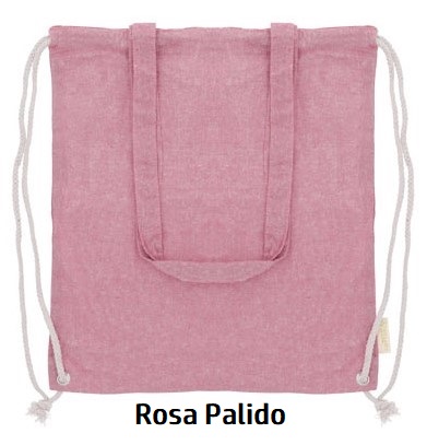 Bolsa Rosa Pálido Menta y Mora