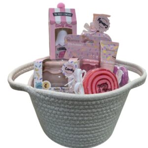cesta regalo cosmetica candy