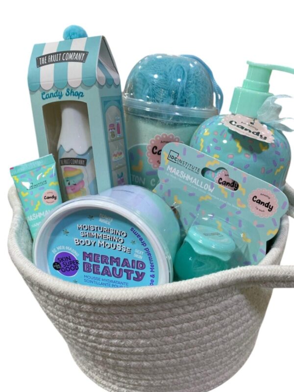 cesta regalo cosmetica malvavisco 2