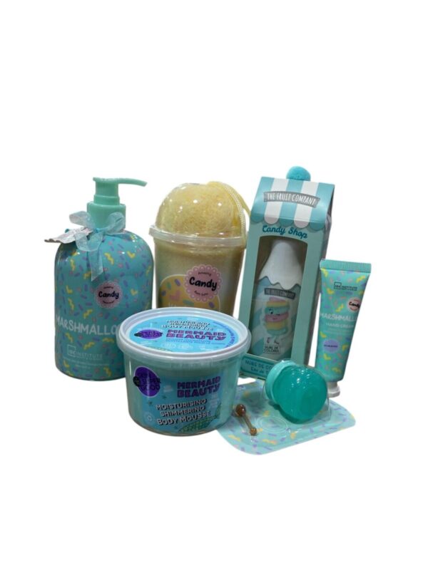 cesta regalo cosmetica malvavisco 3