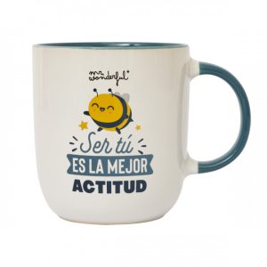 mrw 8445641047380 taza ser tu es la mejor actitud es 5