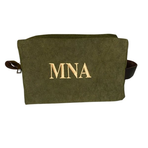 neceser personalizado iniciales