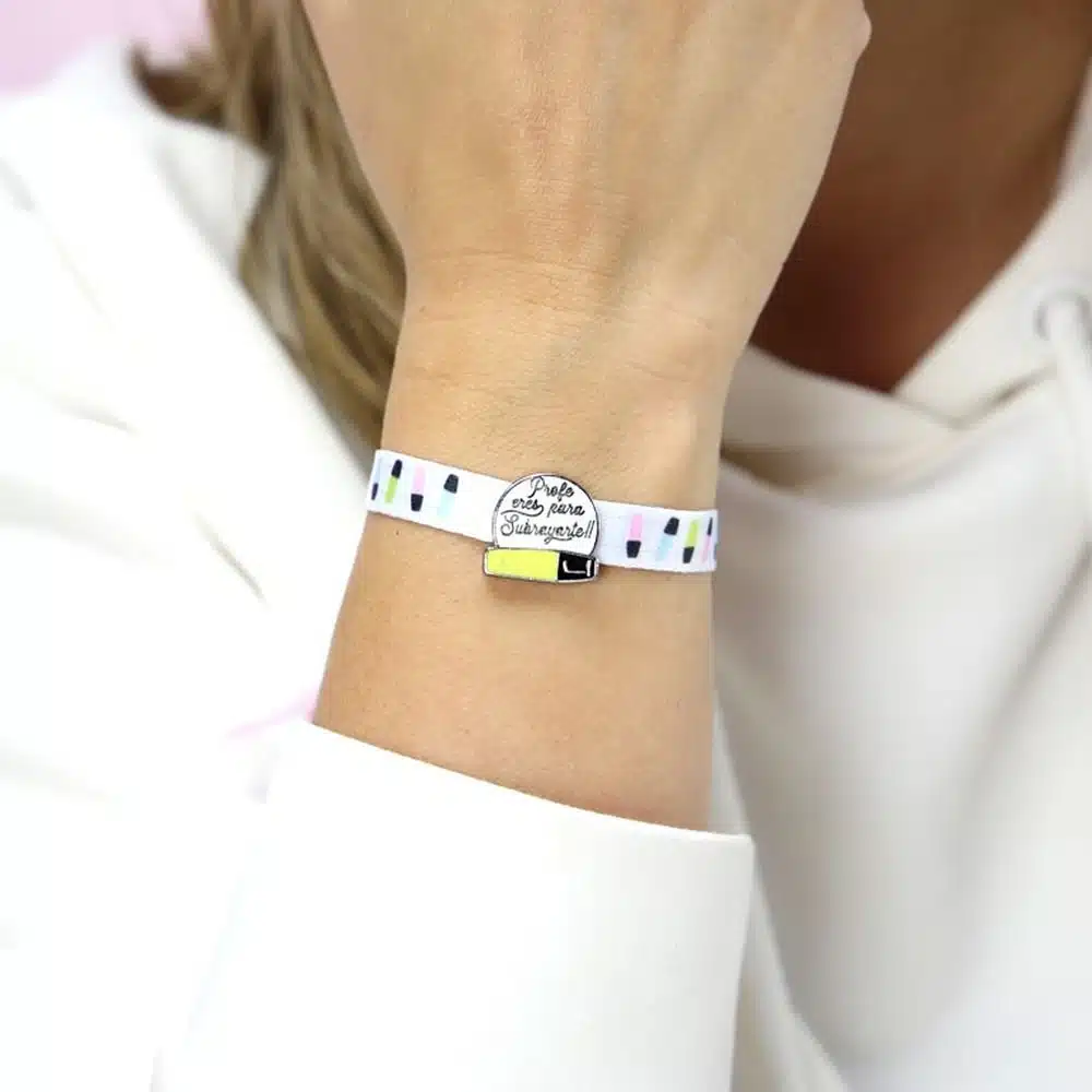 Pulsera con Charm Profe eres para subrayarte Lovely Story 3