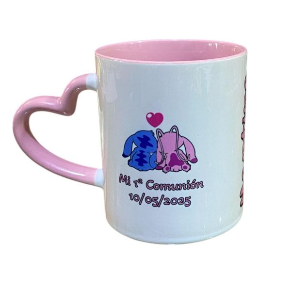 Taza Comunión Stitch 6