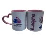 Taza de Cerámica Stitch Mi 1ª Comunión ROSA Personalizado