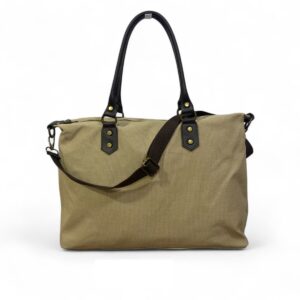 bolso loneta beige
