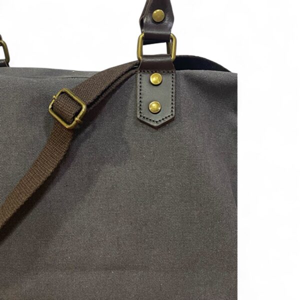 bolso loneta gris oscuro 2