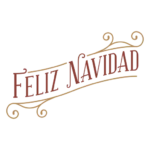Etiqueta Feliz Navidad