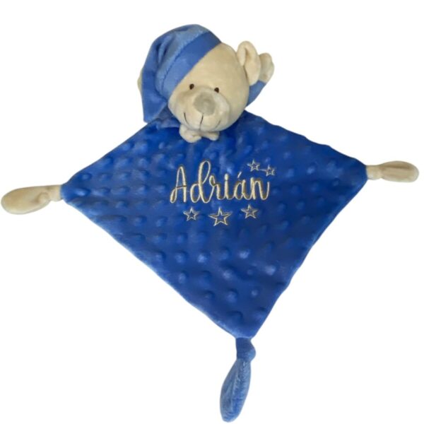 ejemplo doudou osito marino beige