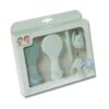 estuche regalo aseo bebe 5 piezas verde