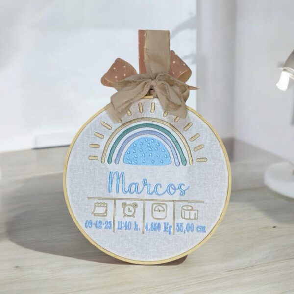 Bastidor Baby Boy Personalizado 2