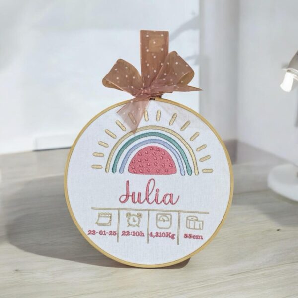 Bastidor Baby Girl Personalizado 2