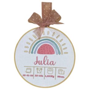 Bastidor Baby Girl Personalizado