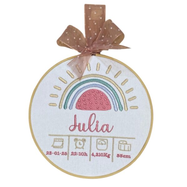 Bastidor Baby Girl Personalizado
