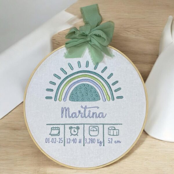 Bastidor Baby Unisex Personalizado 2