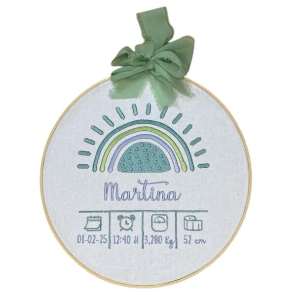 Bastidor Baby Unisex Personalizado