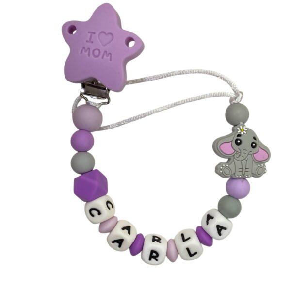 chupetero estrella violeta