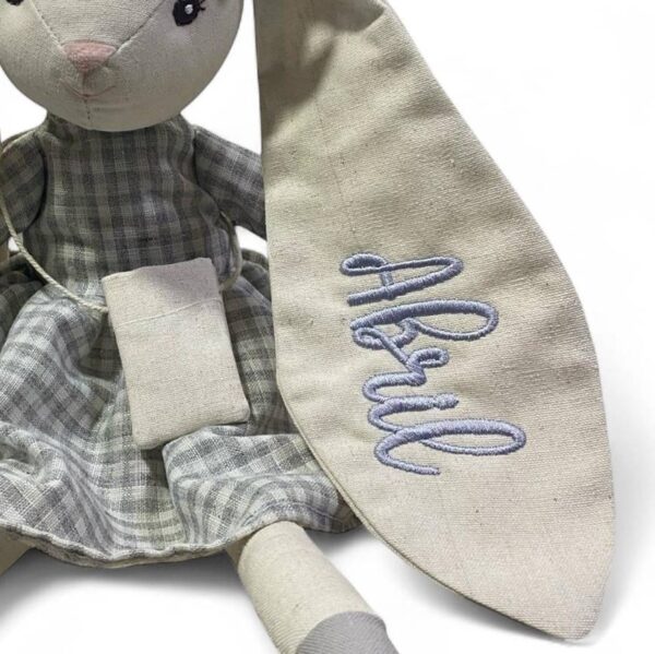 peluche conejita gris 2