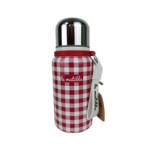 termo 22 gingham rojo la matilda