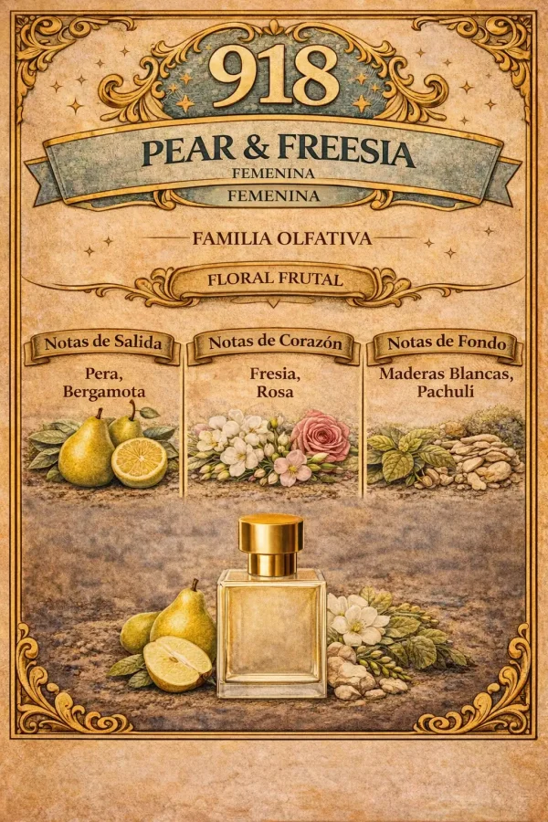 918 Pear & Freesia