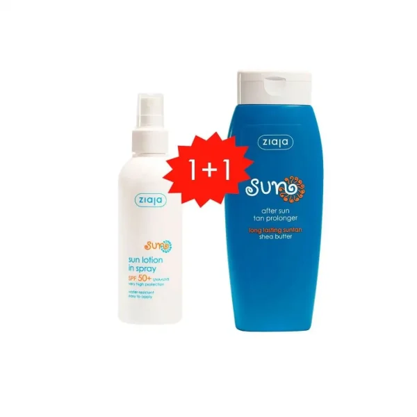 Set bronceador 1+1 gratis