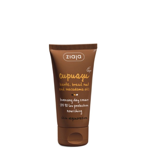 ziaja cupuacu crema facial autobronceadora de dia spf10