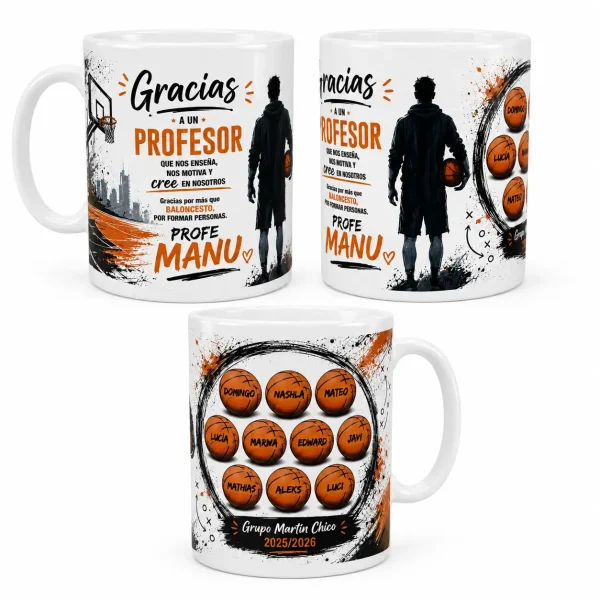 Taza Profe Baloncesto