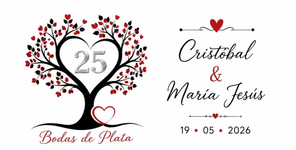 Taza Bodas Plata 2