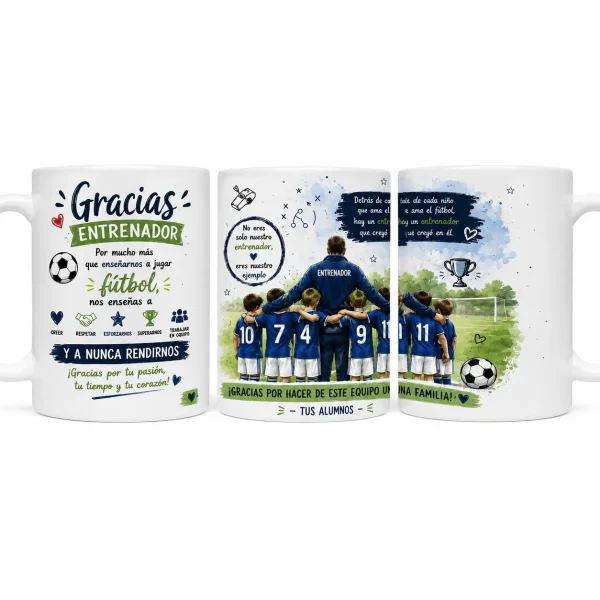 Taza Entrenador Futbol 2