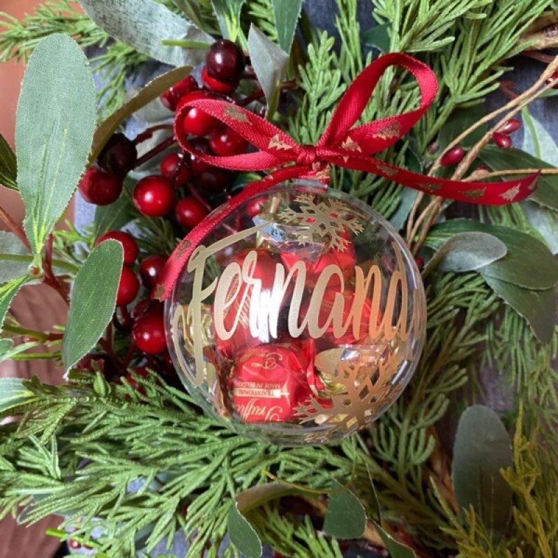 Bola Navidad Personalizada TRUFAS