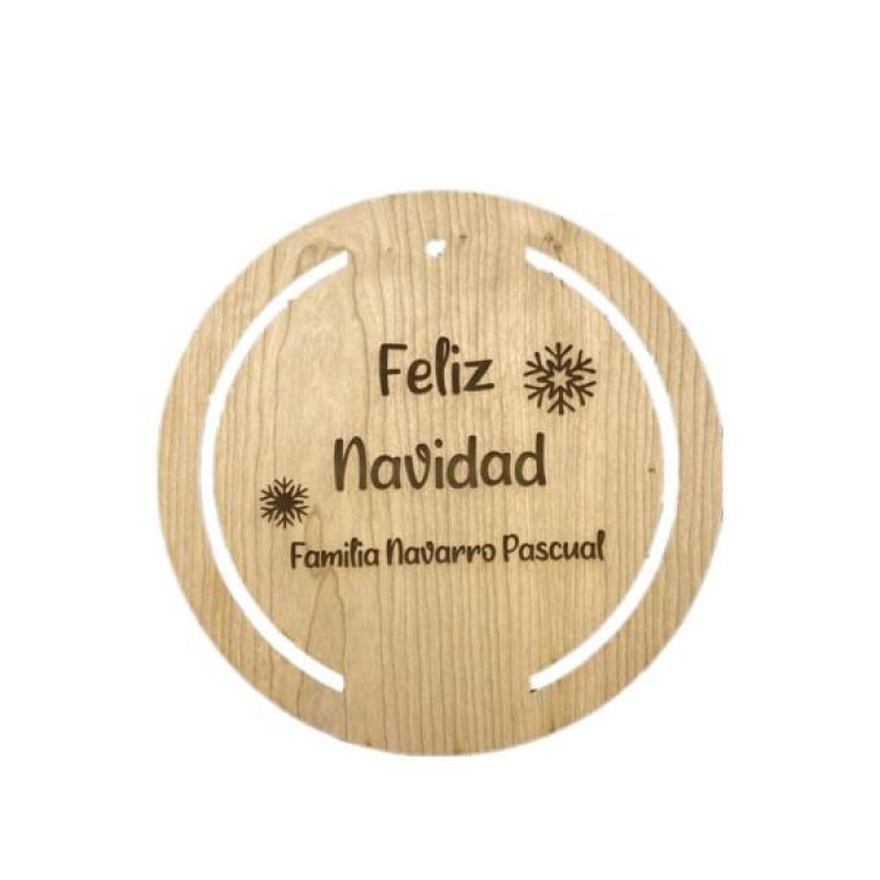 Corona Madera FAMILIA Personalizada