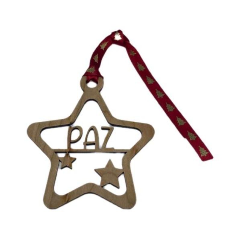 Estrella Madera Personalizada