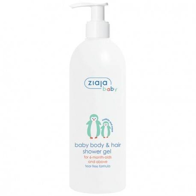 ZIAJA Gel Ducha Cuerpo Cabello para Bebe 6 meses